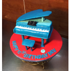 Piano Fondant Cake